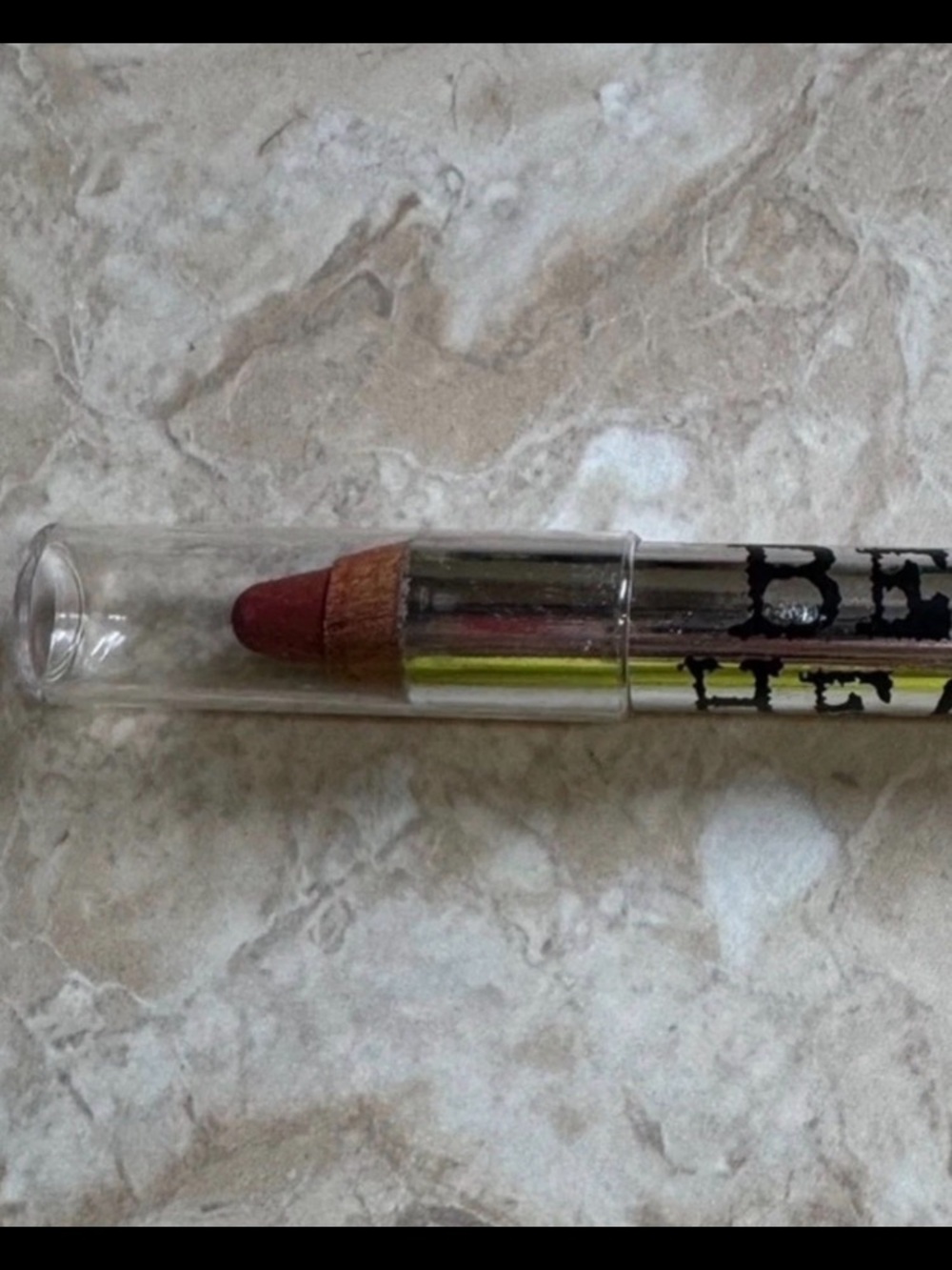BedHead Joystick a Rose Tone EXOTIC Lip Crayon — Sheer Pink-Mauve Shade